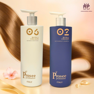 MPT - Cặp Dầu Gội Xả Prosee IS-2/IC-1 730ml – Xu Hướng Italya Chống Gàu & Ngăn Rụng Tóc Tối Ưu