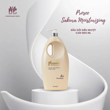 Dầu gội Prosee PS8 Can Trắng 1850ml – Mềm mượt, dưỡng tóc khỏe mạnh