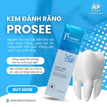 Combo 5 Kem đánh răng Prosee chăm sóc răng nướu 120g