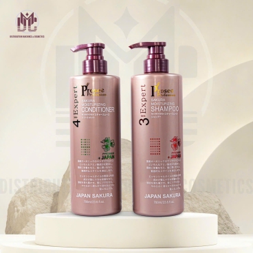 MPT - Cặp Gội Xả Prosee Sakura Tím PS4/PC4  700ml– Cho Tóc Dầu, Giảm Bết Dính & Chống Rụng