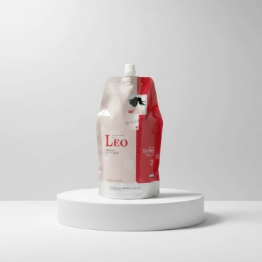 [Mua 10 tặng 1]  Thuốc duỗi số 2 Leo Fragrant Straight Cream (Màu hồng nắp trắng) 900ml AL03 túi 900ml