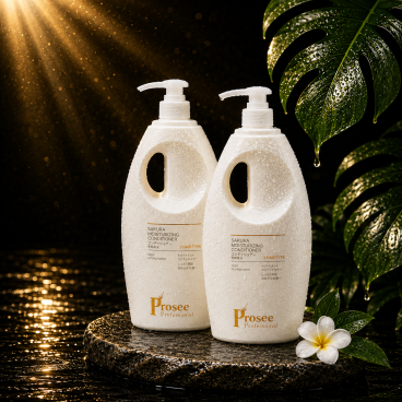 Cặp gội /xả can siêu mượt  Prosee 1850ml PC17/PS17 - Dưỡng ẩm, phục hồi & làm dịu tóc khô xơ