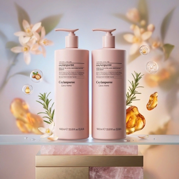 Cặp Dầu Gội/Xả Ceylanpuree Luxury Aroma CC6/CC6 – Phục Hồi & Dưỡng Ẩm Cho Mái Tóc Mềm Mượt Chuẩn Salon Xuất bản Bán lẻ